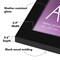 Americanflat A2 A3 A4 A5 Poster Frame - Picture Frame to Display Posters - Ideal for Documents and Artwork - Plexiglass Cover - Adjustable Hanging Hardware - Includes Easel